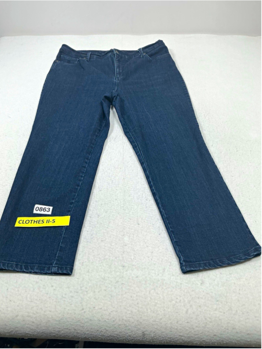 Gloria Vanderbilt Amanda Bootcut Stretch Dark Wash Blue Jeans Women’s 16P Petite